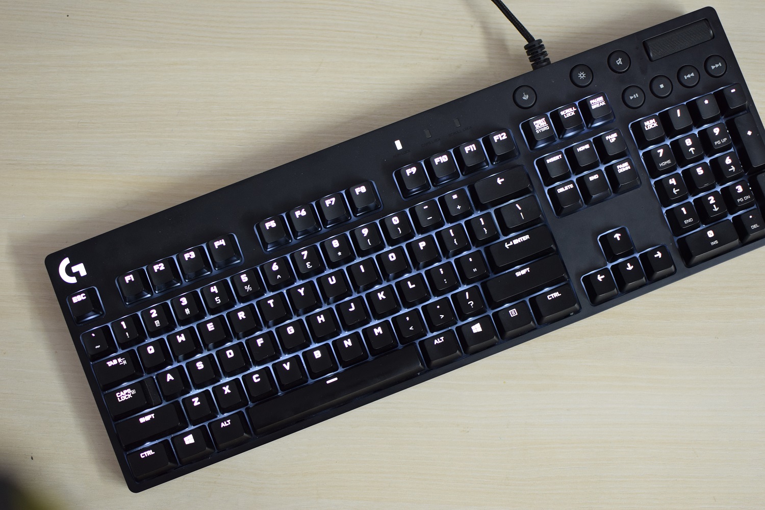 Forældet taxa lækage Logitech G610 Orion Gaming Keyboard Review – TechReflex.net